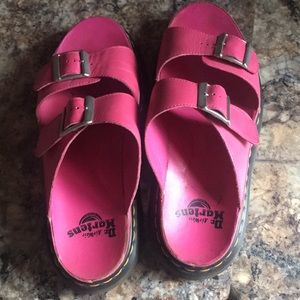 Dr. Martens air wair sandals.